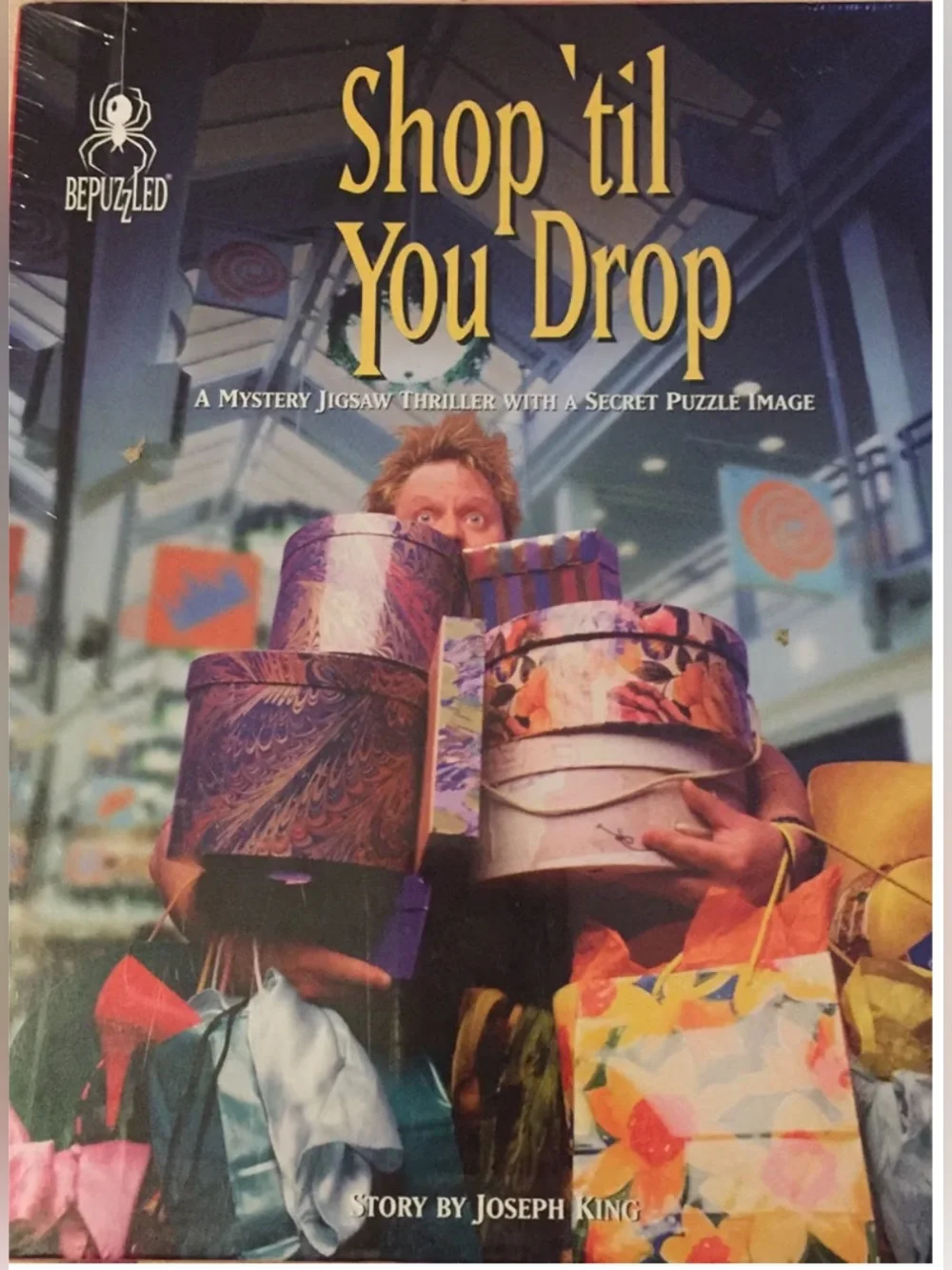 Vtg Be Puzzled Shop Til' You Drop Mystery Puzzle Game New Sealed